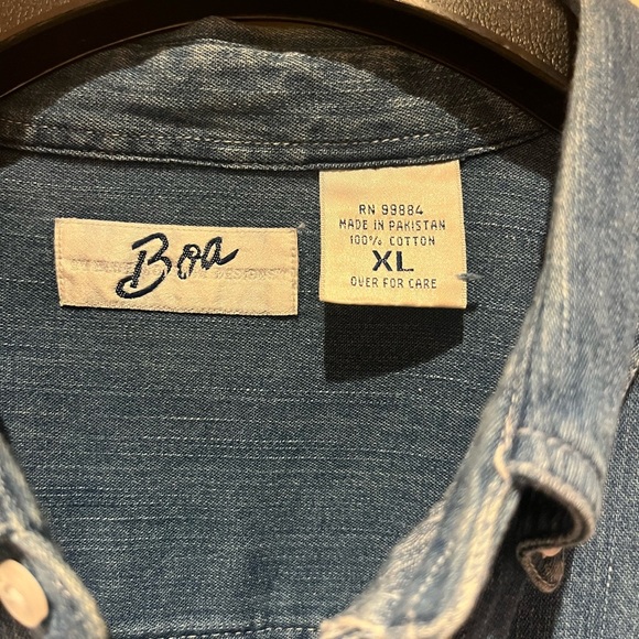 Oversized Denim Texas A&M Aggies button down - Picture 3 of 4